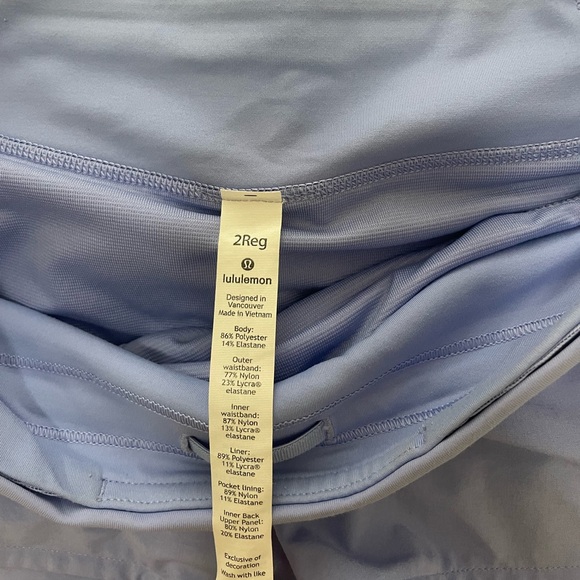 lululemon athletica Light Purple Athletic Shorts - Picture 3 of 3